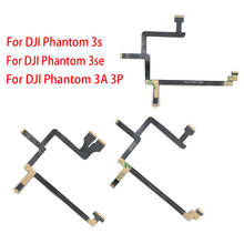 Câmera de cabo de fita plana flexível, cabo flexível para drone dji phantom 3 câmera 3a 3p 3s se peças de reparo 2024 - compre barato