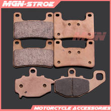 Motorcycle metal sintering brake pads For ZX-10R ZX10R 2008 2009 2010 Z1000 Z1000SX 2010 2011 2012 2013 2014 2015 2016 2017 2024 - buy cheap