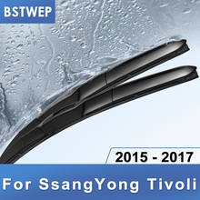 Principwep-lâminas de limpador híbridas para ssangyong tivoo, braços para gancho de montagem 2015, 2016, 2017 2024 - compre barato