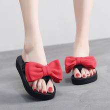 Women Slides 2019 Summer Wedge Slippers Home Bathroom Beach Flip Flops chanclas mujer tongs femme claquette femme chaussure 2024 - buy cheap