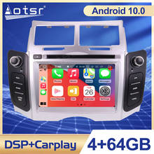 Radio con GPS para coche, reproductor Multimedia con Android 10, PX5/PX6, grabadora de cinta, para Toyota Yari 2005-2011 2024 - compra barato