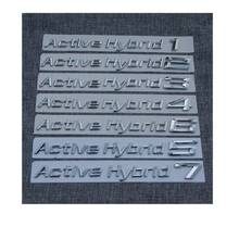 Insignias cromadas de plástico ABS para maletero de coche, emblemas de emblema para BMW Active Hybrid 1, 2, 3, 4, 5, 6, 7 y 8 2024 - compra barato