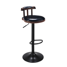 Барный стул поворотный Лифт барный стул высокий стул ретро Европейский передний стол кассовый стул 2024 - купить недорого