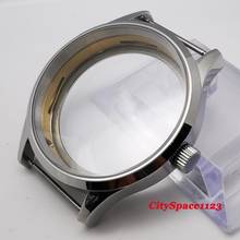 Corgeut 43mm Polished sapphire watch case fit ST36 ETA 6497 6498 movement mens watch case 2024 - buy cheap