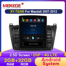 Mekede-central multimídia automotiva para mazda 6, 2009 a 2015, com android, 2 gb de ram, 32 gb de rom, rádio, gps, navegação gps, dsp, multimídia 2024 - compre barato