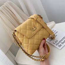 Female Lattice Crossbody Bags For Women 2020 Quality PU Leather Luxury Handbags Designer Sac Main Ladies Shoulder Messenger Bag 2024 - buy cheap