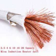 Induction coil induction heating 2.5 4 6 Square millimeter Magnetic Induction Heaters coil induction heater Mica cable 2024 - buy cheap