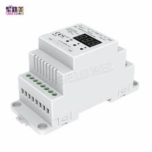Decodificador DMX512 a 4CH 0-10V, atenuador LED de 0-10V, DMX 512, señal a 0-10V, RGB/RGBW, 4 ventiladores de canal DC5V-24V 2024 - compra barato