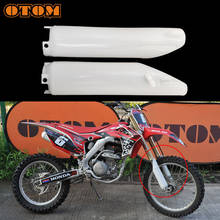 OTOM Front Shock Absorber Fork Suspension Protector Guard Wrap Covers For HONDA CRF250R CRF250X CRF450L RWE Motorcycle Dirt Bike 2024 - buy cheap