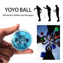 Высокоскоростная игрушка YoYo Ball для детей и взрослых, светодиодный мигающий механизм сцепления для детей, Вечерние развлечения 2024 - купить недорого