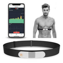 Monitor de ritmo cardíaco ANT + con Bluetooth, con alerta de vibración ECG, Compatible con dispositivos ANT +, seguimiento de ritmo cardíaco de Fitness hasta 24 horas 2024 - compra barato