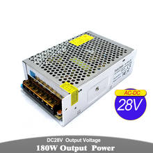 Regulated Switch Power Supply DC28V 180W Driver Transformer 110V 220V AC DC 28V SMPS for Light CCTV Machinery Electrical Motor 2024 - buy cheap