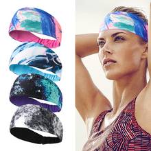 Повязка на голову для мужчин и женщин, впитывающая спортивная повязка на голову, для велоспорта, йоги, занятий спортом 2024 - купить недорого