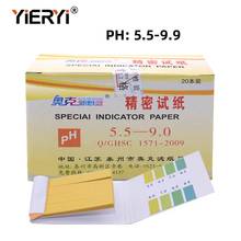 yieryi 100 pcs 80 PH Strips 5.5-9.0 Litmus Paper PH Tester Papers Universal Indicator Paper Test for Water Aquarium 2024 - buy cheap