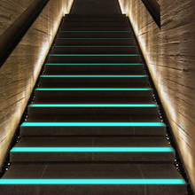 Светящаяся самоклеящаяся лента, наклейка, Фотолюминесцентная флуоресцентная безопасная аварийная лестница 2024 - купить недорого