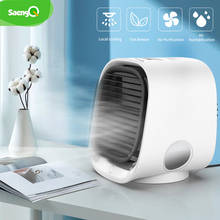 saengQ Portable Fan Mini Air Conditioner Fan Humidifiers Air Cooler Fans USB Cooler Table Fan For Office Refrigerating Device 2024 - buy cheap