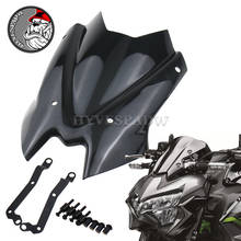 Visera de parabrisas para motocicleta, Deflector de viento compatible con KAWASAKI Z900, Z-900, 2020, 2021 2024 - compra barato