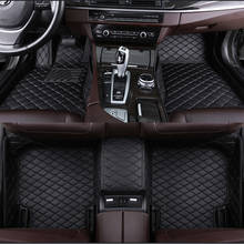 Custom car floor mat for audi A6 Allroad C5 C6 C7 C8 A7 Sportback A6 Avant A1 A2 A3 A4 A6 A8 Q2 Q3 Q5 Q7 carpet Phone pocket 2024 - buy cheap