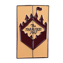 Cute marauders map badge The perfect gift for yourself or a literary book loving magical friend! 2024 - buy cheap