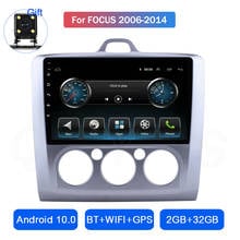 Android 10 car player for Ford Focus 2006 2007 2008 2009 2010 2011 2012 2013 2014 large screen GPS navigation integrated machine 2024 - buy cheap