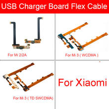 Placa de carga Usb para Xiaomi Redmi MI 2 2A 3 Pro Puerto conector de carga USB placa Flex Cable Reparación de reemplazo de teléfono 2024 - compra barato