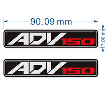 Наклейки для Honda ADV 150 ADV150, эмблема, значок, наклейка, приподнятый танк, накладка с логотипом, ADV 150, мотоцикл 2018, 2019, 2020 2024 - купить недорого