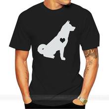 Camiseta da akita feminina, camiseta da moda para homens e mulheres, amante de cachorro, akita inu, presente da mamãe, shiba inu, camiseta de algodão de marca teeshirt 2024 - compre barato