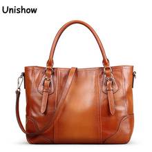 Luxury Genuine Leather Women Bag Large Lady Leather Handbag Brand Designer Female Totes Bag Cow Leather Women Shoulder Bag 2024 - buy cheap