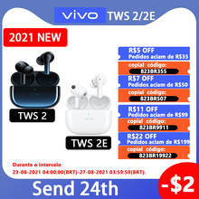 2020 ViVO TWS Bluetooth QCC TWS Neo наушники 14,2 мм IP54 беспроводная bluetooth гарнитура X50 X30 Pro iqoo Nex 3 U3x Z5x V17 2024 - купить недорого