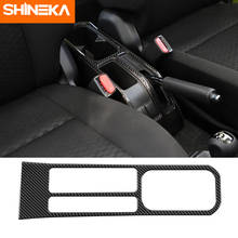Shineka suporte decorativo para copos de freio manual, acessório automotivo de moldagem por interior para suzuki jimny jb74 2019 + 2024 - compre barato