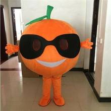 Orange Fruit Mascot Costume Suit Cosplay Party Dress Outfit Halloween Mascot 2024 - buy cheap