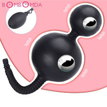 Sex Shop Huge Inflatable Anal Plug Prostate Massager Vagina Anus Expansion Beads Butt Plug Anal Sex Toys For Men Woman Product 2024 - buy cheap