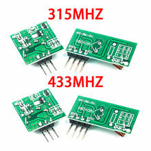 Módulo transmisor y receptor inalámbrico, Kit de 5V CC inalámbrico para Arduino Raspberry Pi /ARM/MCU, 315Mhz, 433Mhz, 10 pares (20 Uds.) 2024 - compra barato