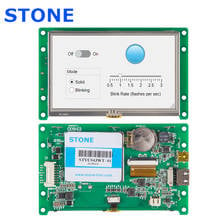 Módulo de exibição tft de 4.3 polegadas, com controle + programa + interface serial para painel de controle do equipamento 2024 - compre barato