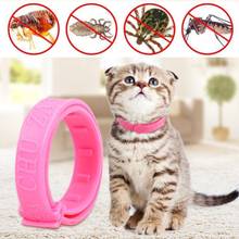 Adjustable Cat Collar Safe Anti Flea Tick Mosquito Protection Pet Dog Neck Strap Supplies Against Mite Repellent Dropshipping 2024 - buy cheap