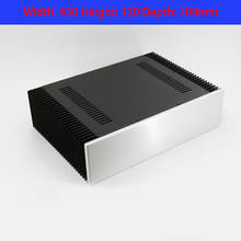 KYYSLB-caja de aluminio para amplificador, carcasa de 430x120x310mm para casa, con agujeros de refrigeración, BZ4312 2024 - compra barato