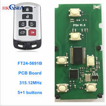 Lonsdor-llave remota de coche, placa PCB de FT24-5691B inteligente, entrada sin llave, 6 botones, 315,12 MHz, para Toyota Sienna Van, 2011-2019 2024 - compra barato