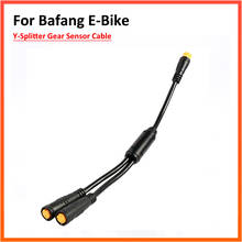 Adaptador Y-Cable divisor para Sensor de freno de bicicleta de montaña 8Fun, Cable de extensión ABS para Motor de transmisión media, para Bafang Bbs01B Bbs02B Bbshd 2024 - compra barato