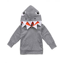 Pudcoco 1-4T New Style Toddler Kids Boys Clothes Long Sleeve Hooded Tops Hoodie Coat Casual Kids clothes 2024 - buy cheap