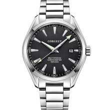 Corgeut 41mm relógio masculino st1612 calendário automático data relógio de pulso mecânico de vidro safira marca luxo 2024 - compre barato