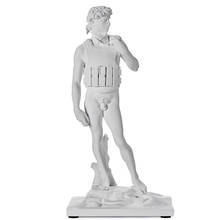 Статуя Давида из абстрактной бомбы 36,5 см, Художественная Скульптура Микеланджело бонорроти из смолы, искусство и ремесло, аксессуары для украшения дома, модель в подарок 2024 - купить недорого