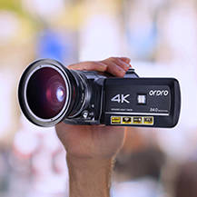 Cámara de vídeo AC3 con Sensor Sony IMX258 CMOS, pantalla táctil de 3,1 pulgadas, micrófono externo, cámara inteligente H.264, formatos de archivo MP4 2024 - compra barato