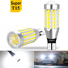 2 led canbus para lâmpadas, t15, w16w, led, sem erro, luzes de backup, 921, 912, w16w, lâmpada para carro, luz xenon branca para audi 12v 2024 - compre barato