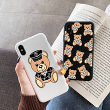 Pop Italy Bear Phone Case Coque For iPhone 12 pro Max mini 7 8 6 6S Plus X XR Xs 11 11pro Max SE 2 Silicone Cover For iphone12  2024 - buy cheap