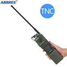 ABBREE AE-152E TNC Connector VHF UHF Dual Band 144/430Mhz Antenna For TCA Kenwood TK-378 Harris AN/PRC-152 148 Walkie Talkie 2024 - buy cheap