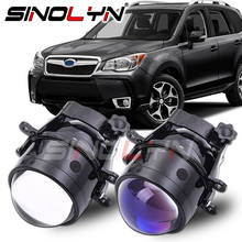 Sinolyn Blue Fog Light Lens Projector For Subaru BRZ/Legacy/Outback/WRX/Forester/Imprez/XV Crosstrek 3 Inch Bi Xenon Lens Tuning 2024 - buy cheap