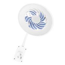 2in1 AC 110V 220V 12W LED Light Lamp Cooling Fan for Home Office Factory Market  2024 - buy cheap