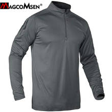 MAGCOMSEN Summer T Shirt Men Army Combat Quick Dry Long Sleeve T-Shirt Military Tactical Airsoft Shooting Paintball Tee Shirts 2024 - buy cheap