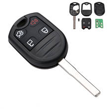 Yetaha 4 Button 315MHZ Car Remote Key Fob For Ford Escape Fiesta Focus Transit Connect C-Max CWTWB1U793 4D63 Chip Uncut Blade 2024 - buy cheap