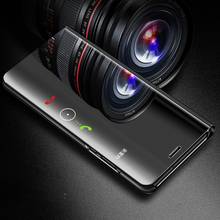 Mirror View Smart Flip Case For Huawei P20 P30 P40 Lite Pro Luxury original Magnetic fundas huawei P10 P9 P8 Lite Phone Cases 2024 - buy cheap